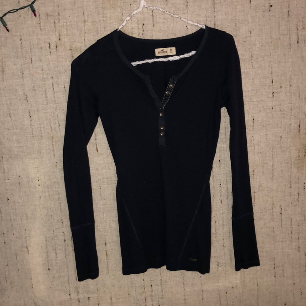 long sleeve hollister shirt